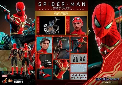 Hot Toys 1/6 Figure Spider-Man No Way Home Integrated Suit (Deluxe) MMS624 • $390