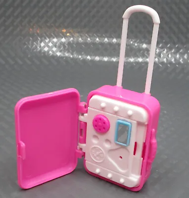 Vintage 2003 Mattel Barbie Midge Volvo Replacement Happy Family Pink Suitcase • $12