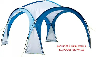 Royal Event Shelter UPF30+ Sun Shelter 3.5 X 35m Camping Gazebo INC WALLS W530 • £89.99