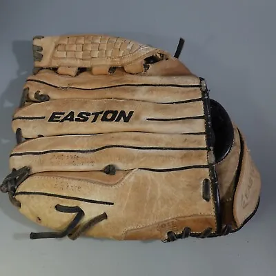 Easton Synergy SYFP1300 Men's 13  Pattern Brown Soft Leather Base Softball Glove • $29.99