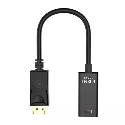 4K DisplayPort To HDMI Adapter Cable - High-Resolution DP To HDMI Converter • £3