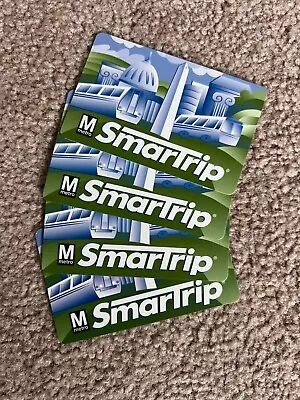 Smartrip Cards - 4 Of Them - Use With Metro System In Washington DC • $10