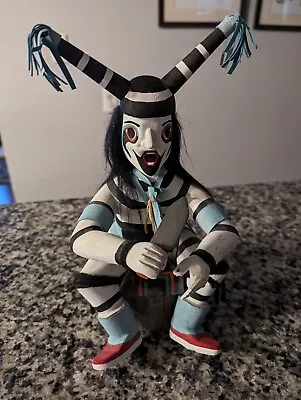 Vintage Kachina Clown 11   Signed On Base • $39.99