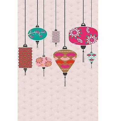 AS Creation Ceiling Lantern Japanese Wallpaper Feature Wall Mural 159 X 280cm • £25.95