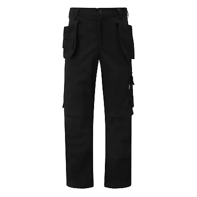 £26.94 • Buy Tuffstuff Pro Flex Slim Fit Trade Work Trousers Black (Various Sizes)