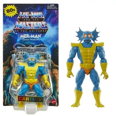 Masters Of The Universe Figures - MOTU Origins - Mer-Man Cartoon Collec PRESALE • $28