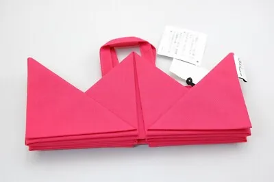 New With Tags ISSEY MIYAKE Me Pink Origami Pleats Foldable Bag Shopper 128 0017 • $55