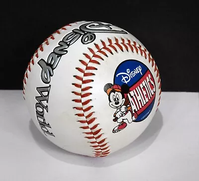 DISNEY Athletics Collectable Baseball. Disney World Ball. Mickey Mouse. • £11.49