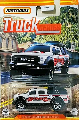 Matchbox 1/64 Truck Series 2017 Ford Skyjacker Super Duty F-350 11/12 • $9.99