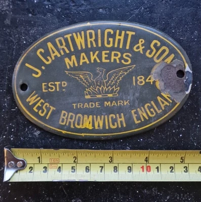 £12.99 • Buy Safe Plaque Safe Plate Cartwright