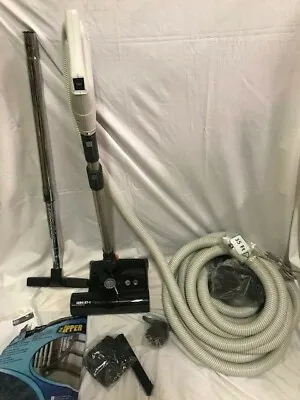Central Vacuum 35 Foot Hose Accessory Kit Featuring Sebo ET-1 Carpet And Hard Fl • $544.99
