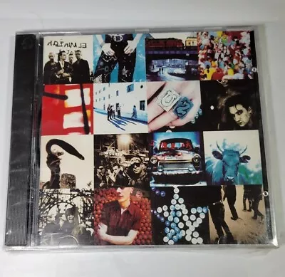 U2 Achtung Baby 1991 CD 314-510 347-2 Original Sealed RARE Island Records BMG • $200