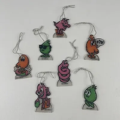 Shrinky Dinks Q*Bert Lot Christmas Ornaments By Colorforms Vintage 1983 80s Toys • $26.36