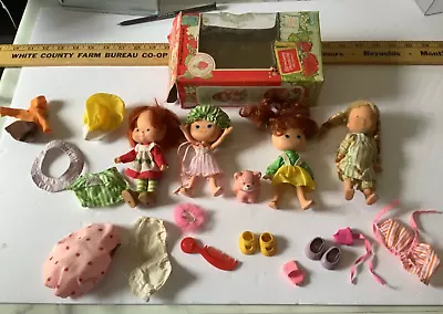 Vintage Strawberry Shortcake Dolls Lot Clothes And Accessories • $13.50