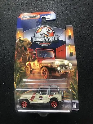 Matchbox Jurassic World Legacy Collection '93 Jeep Wrangler #18 (C3) • $9.99