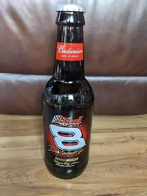 Budweiser 2-Liter King Of Beers Dale Earnhardt Jr #8 15  Tall Glass Bottle • $23.74