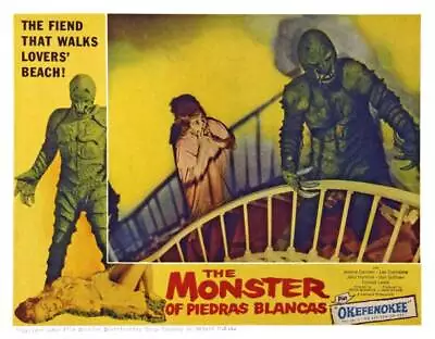 The Monster Of Piedras Blancas Lobby Card Right Pete Dunn 1959 Old Movie Photo • $5.51