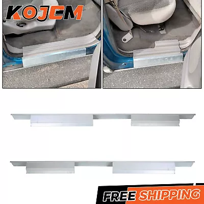 Pair For 2001-2003 Ford F150 Rocker Panels F-150 Pickup Crew Cab Slip-on • $83.55