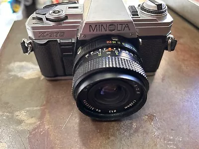 Minolta X370 W/28mm Lens - As Is Not Tested • $52.50