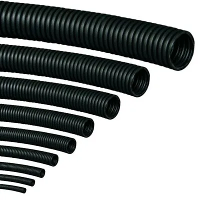 AUPROTEC Corrugated Tube Wire Loom Conduit ID 4.5 - 50mm Cable Protection 5m-50m • £90.66