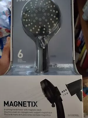 Moen Engage With Magnetix Handheld Shower Head - Matte Black (26100EPBL) • $48.99