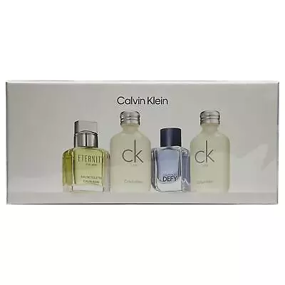 Calvin Klein Mens Miniature Set - Defy Eternity + 2 X CKone Eau De Toilette  • £56.95