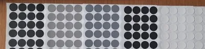 £1.75 • Buy Self Adhesive Screw Hole Cover Stickers Ivory Black Grey 12mm, 15mm, 21mm