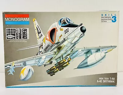 Monogram A-4E Skyhawk High Tech 1:48 Plastic Model Kit 5469 New Open Box • $85.40