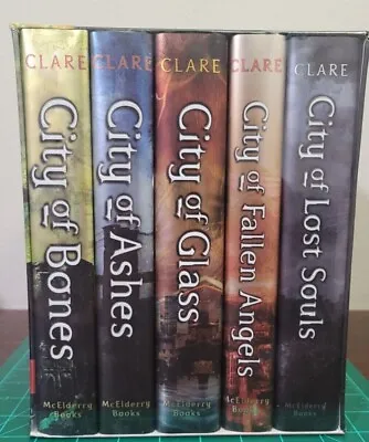 Cassandra Clare THE MORTAL INSTRUMENTS 5-Book Set CITY OF BONES  • $55