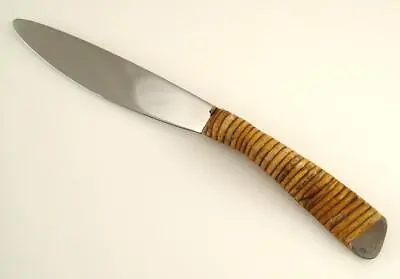 Old Workshop Carl AUBOCK 1950s Vienna Fruit KNIFE 6.7  Steel BAMBOO Amboss (A) • $139.99