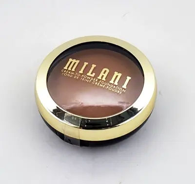 Milani CONCEAL+PERFECT Smooth Finish Cream-to-Powder Foundation #208 BUFF NEW • $10.25