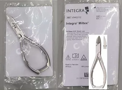 MILTEX VANTAGE V940212 Nail Nipper 5-5/8  Straight Jaw Stainless Steel 40-226-CH • $109.99