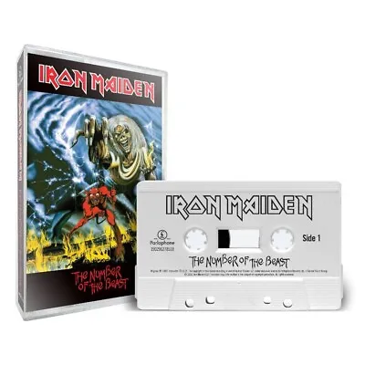 £6.99 • Buy Iron Maiden -Number Of The Beast -Cassette Tape -NEW (2022) 40th Anniversary