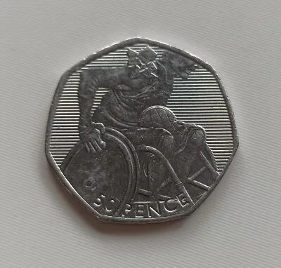 2011 Olympic Wheelchair Rugby 50p Coin • £3.95
