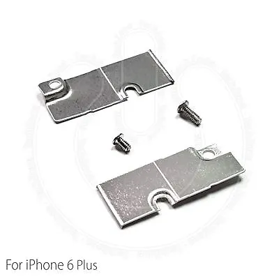 IPhone 6 PLUS Battery Power Connector Metal Bracket Shield Cover Plate & Screws • £2.49
