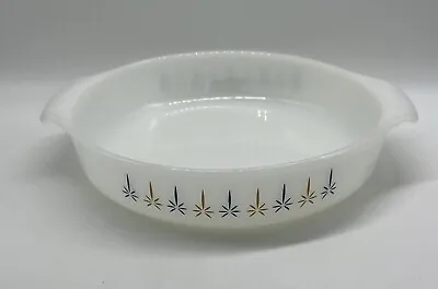 Vintage Anchor Hocking Fire King Candle Glow 9” Round Baking Dish • $7.50