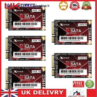£15.99 • Buy MSATA SSD HDD Mini Internal Solid State Hard Drive 16GB/32GB/64GB/128GB/256GB UK
