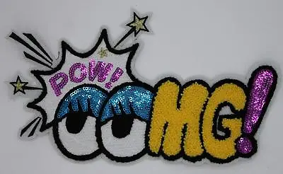 $6.99 • Buy Chenille Patch: OMG! POW!