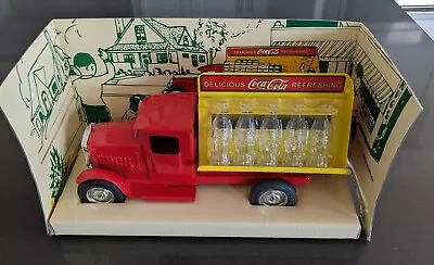 Vintage 1930 Reproduction Coca-Cola Delivery Truck Metalcraft Gearbox B390 2001 • $22