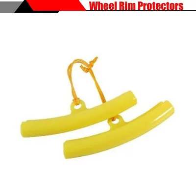 $9.39 • Buy 1Pair Motorcycle Saver Changing Tyre Tire Wheel Rim Edge Protector Tool Yellow