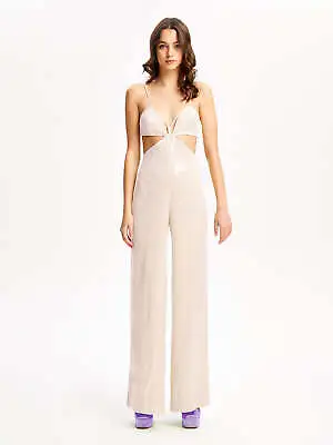 Bnwt Alice Mccall Chai Latte Night Sky Jumpsuit - Size 12 Au/8 Us (rrp $549) • $300