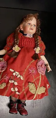 Vintage Mundia Porcelain Doll  Christina  - 24  • $26