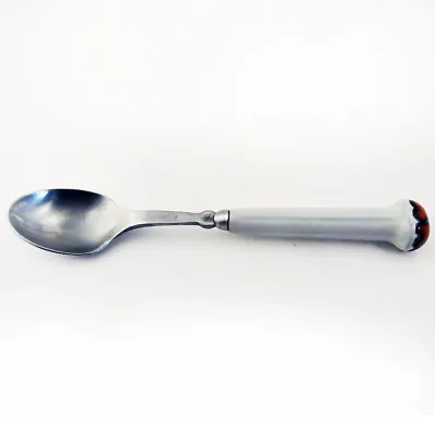 JEWEL Flatware Denby Tea Spoon 6.25  Long Stone & Steel NEW NEVER USED England • $24.99