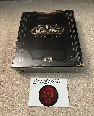 World Of Warcraft Vanilla Collector's Edition (PC 2004) Great Condition. CIB • $488