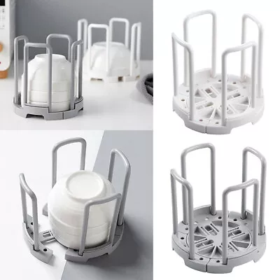 Cup Bowl Dish Drainer Holder Organizer Plate Drying Rack Kitchen Home AU • $9.91