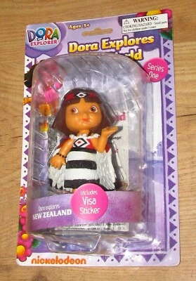 £6.50 • Buy Dora The Explorer Explores The World Figure Collection New Zealand Visa Sticker