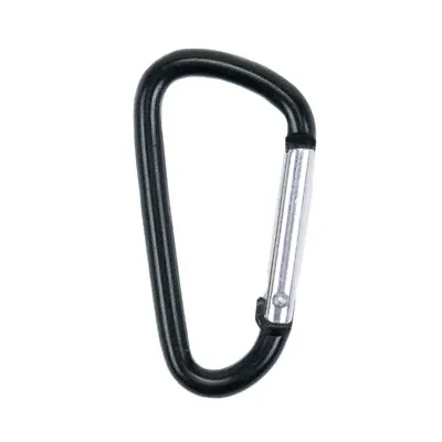 40mm Durable Aluminum Mini Carabiner Clip Clasp Hook Keychain Spring Load • $8.99