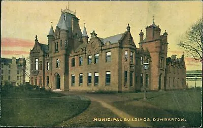 £4.50 • Buy Dumbarton Municipal Buildings National Series Pre 1918