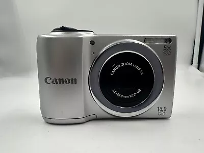 Canon Powershot A810 5 X Zoom 16MP CCD Case Lithium Conversion. Lovely Pics • $97.41