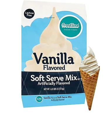 Frostline Vanilla Soft Serve Ice Cream Mix 6 Pounds • $20.15